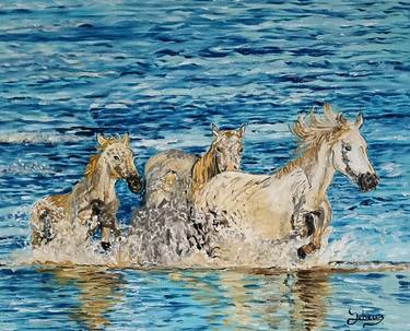 Original Horse Paintings by Isabelle Lucas