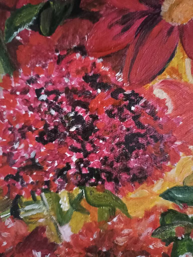 Original Floral Painting by Isabelle Lucas