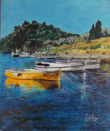 Print of Fine Art Boat Paintings by Isabelle Lucas