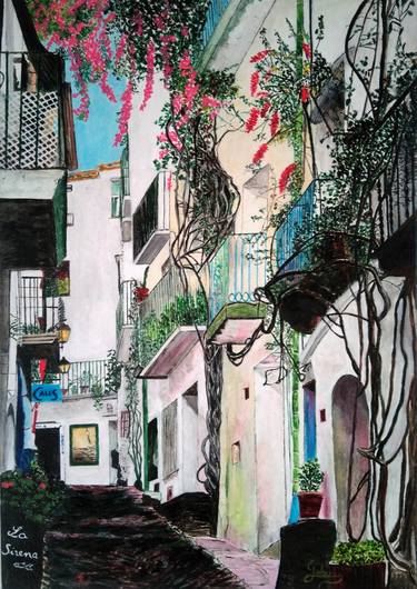 Original Architecture Paintings by Isabelle Lucas