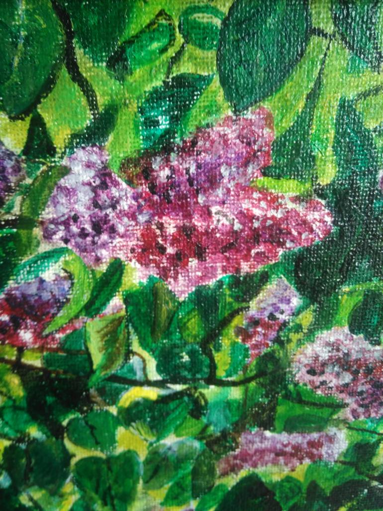 Original Impressionism Floral Painting by Isabelle Lucas