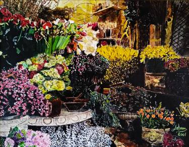 Print of Impressionism Floral Paintings by Isabelle Lucas