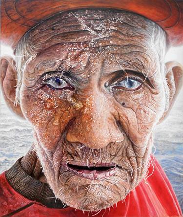 Print of Photorealism Men Paintings by Andreas Beer