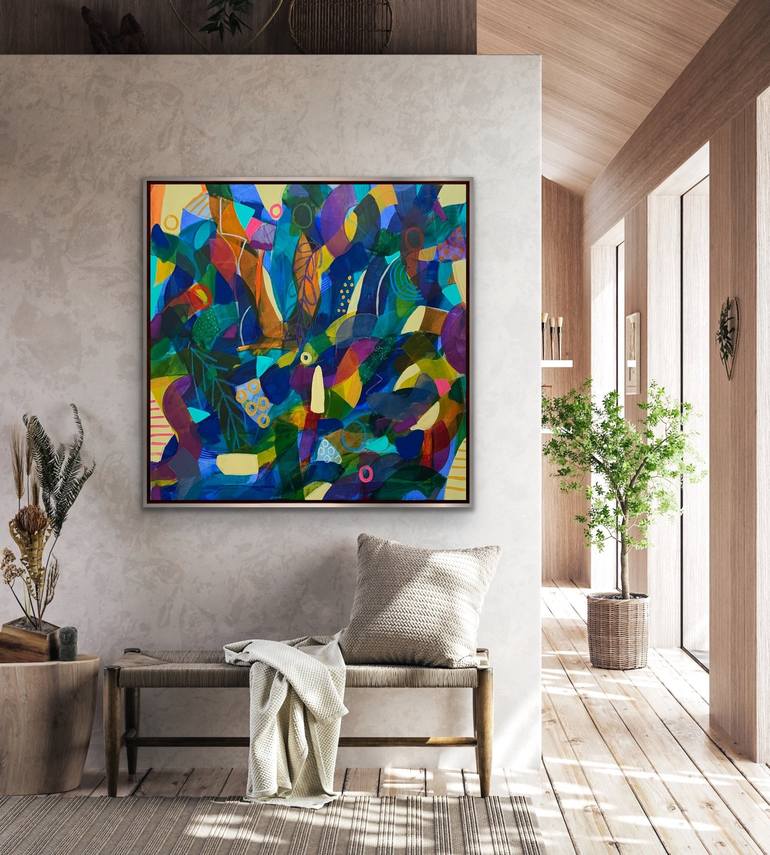 Original Abstract Painting by Rashna Hackett