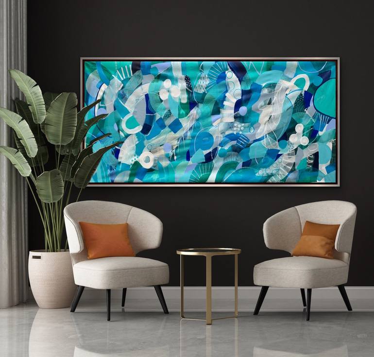 Original Abstract Painting by Rashna Hackett