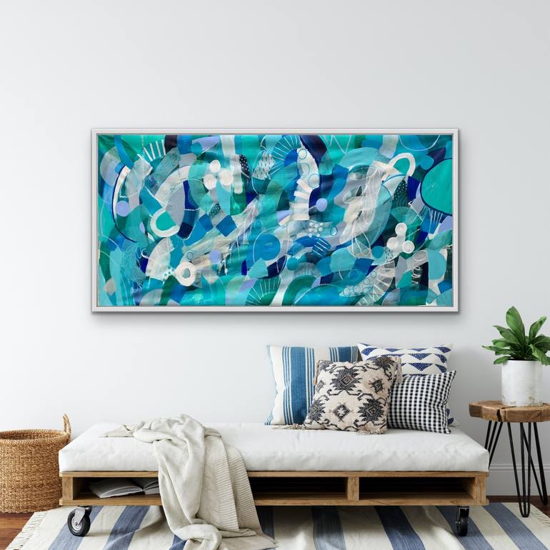 Original Abstract Painting by Rashna Hackett