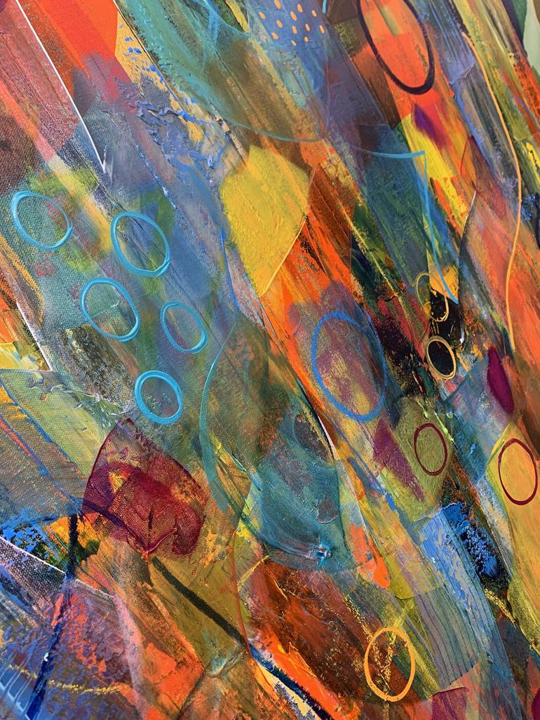 Original Abstract Painting by Rashna Hackett