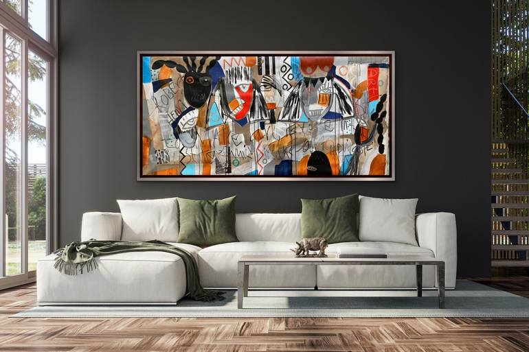 Original Abstract Painting by Rashna Hackett