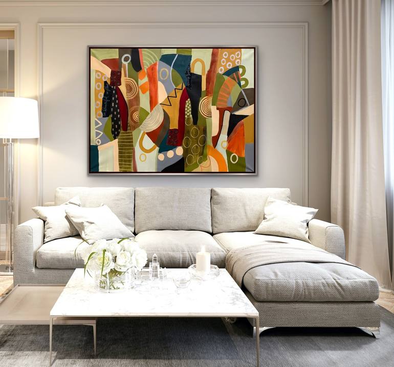 Original Abstract Painting by Rashna Hackett