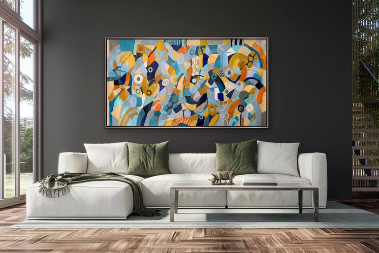 Original Abstract Painting by Rashna Hackett