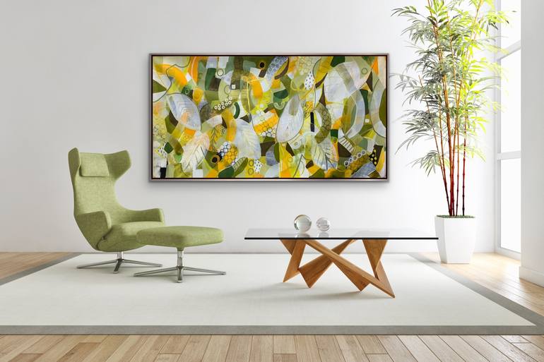 Original Abstract Painting by Rashna Hackett