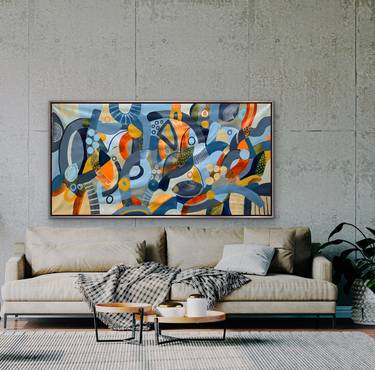 Original Abstract Paintings by Rashna Hackett