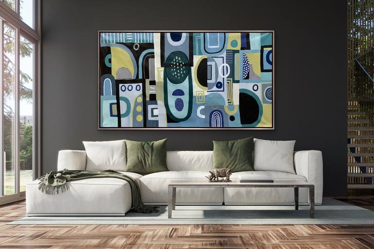 Original Abstract Painting by Rashna Hackett