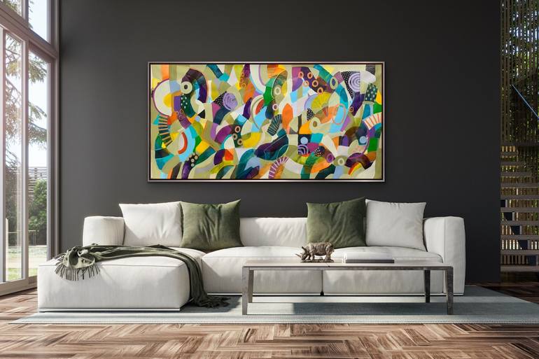 Original Abstract Painting by Rashna Hackett