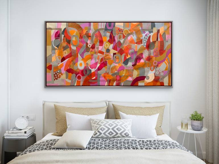 Original Abstract Painting by Rashna Hackett