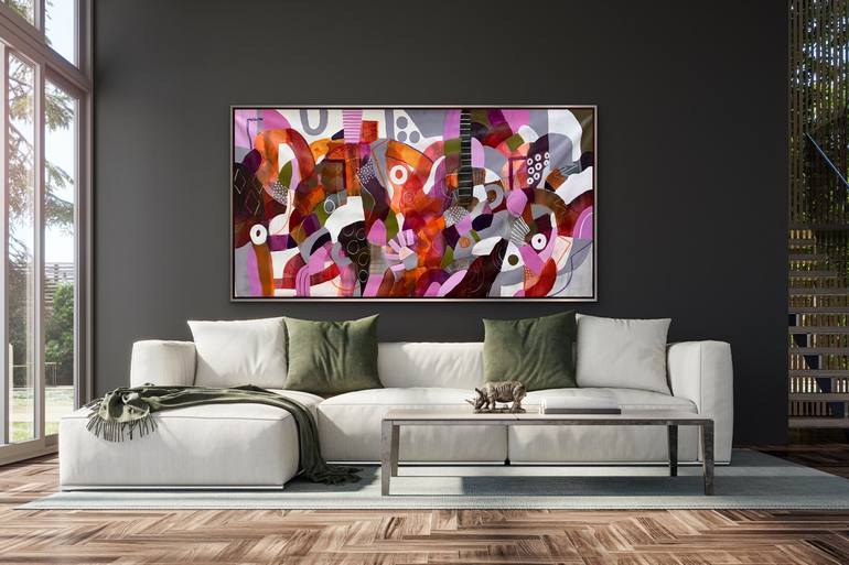 Original Abstract Painting by Rashna Hackett