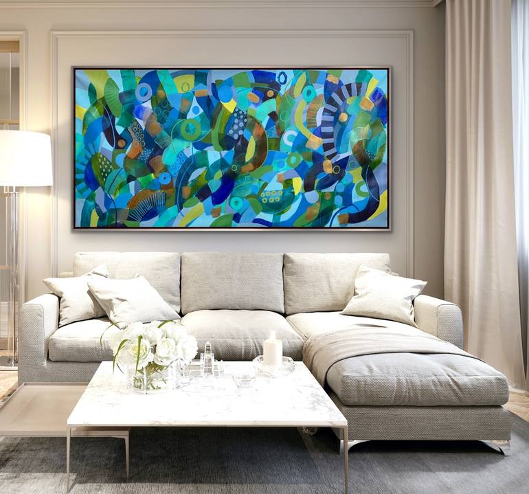 Original Abstract Painting by Rashna Hackett