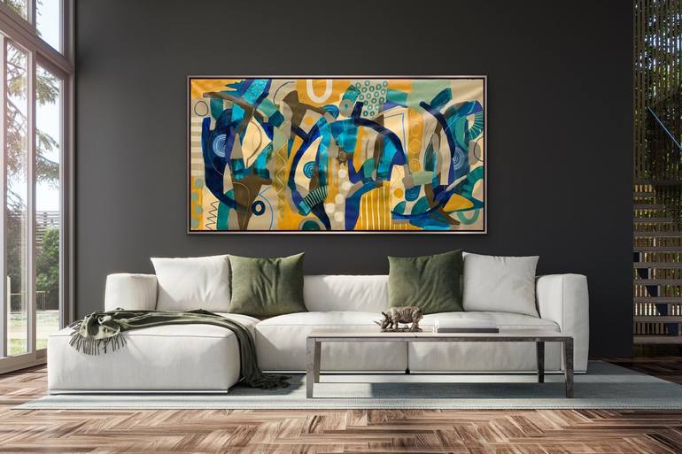 Original Abstract Painting by Rashna Hackett