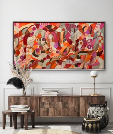 Original Abstract Paintings by Rashna Hackett