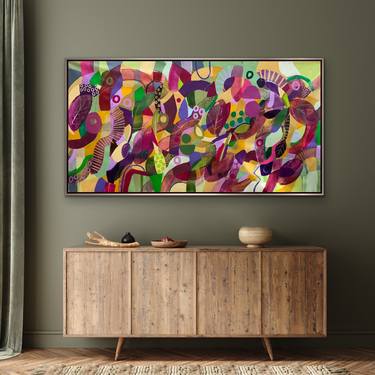 Original Abstract Paintings by Rashna Hackett