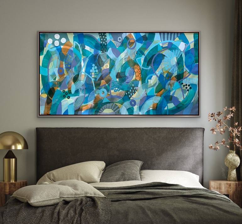 Original Abstract Painting by Rashna Hackett