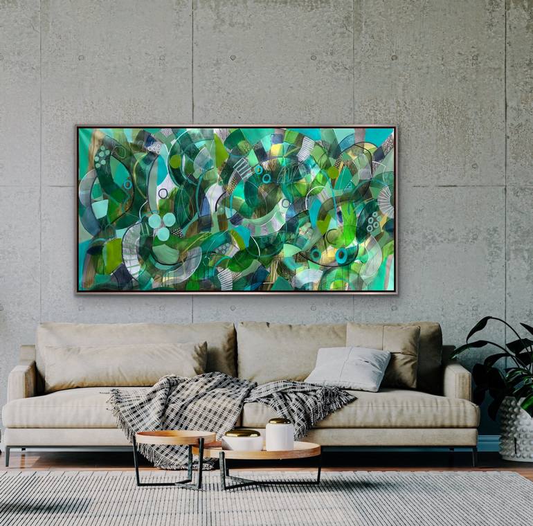 Original Abstract Painting by Rashna Hackett