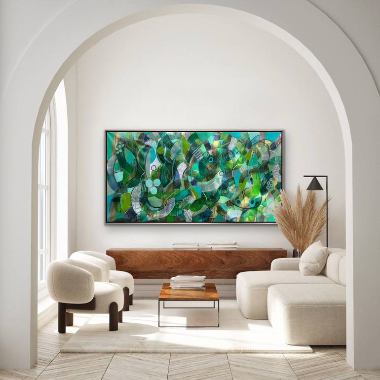 Original Abstract Painting by Rashna Hackett