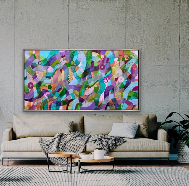 Original Abstract Painting by Rashna Hackett