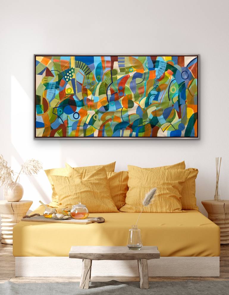 Original Abstract Painting by Rashna Hackett