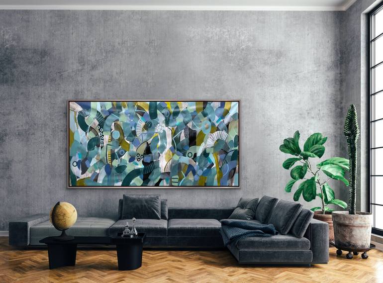 Original Abstract Painting by Rashna Hackett