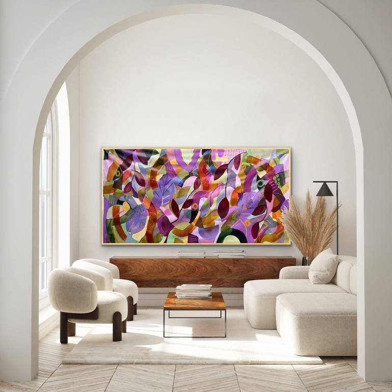 Original Abstract Painting by Rashna Hackett