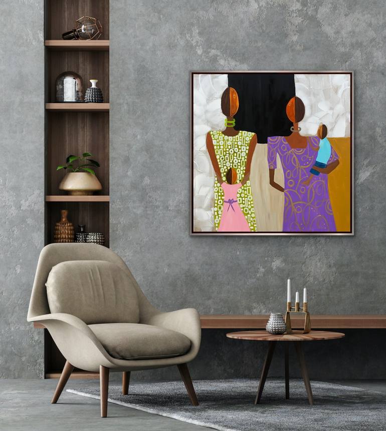 Original Abstract Painting by Rashna Hackett