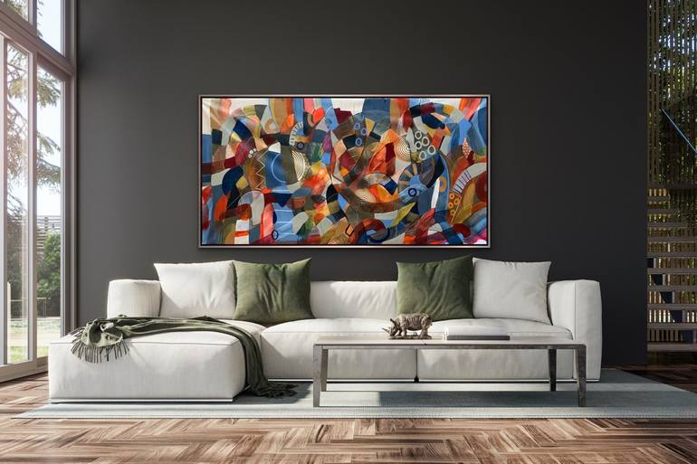 Original Abstract Painting by Rashna Hackett