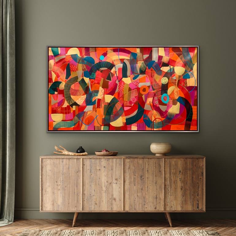 Original Abstract Painting by Rashna Hackett