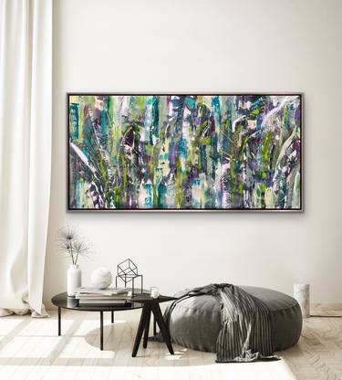 Original Abstract Expressionism Abstract Paintings by Rashna Hackett