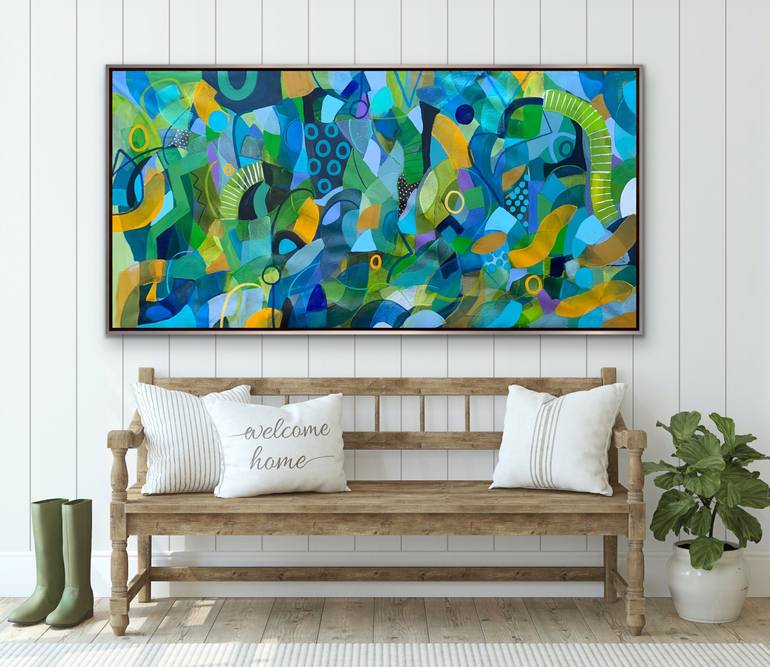 Original Abstract Painting by Rashna Hackett