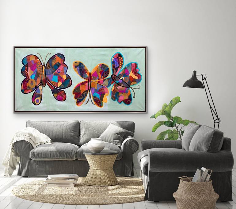 Original Abstract Paintings by Rashna Hackett