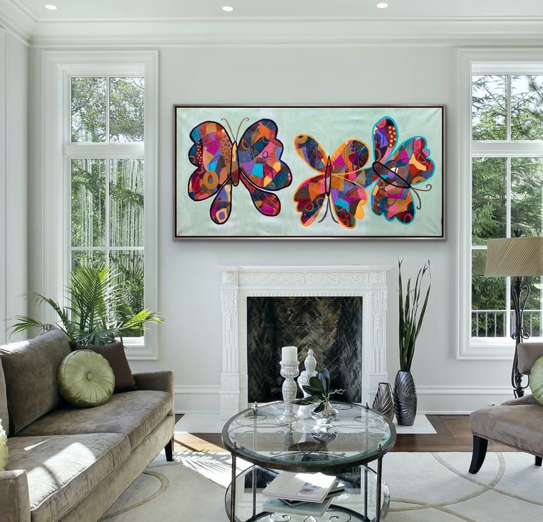 Original Abstract Painting by Rashna Hackett