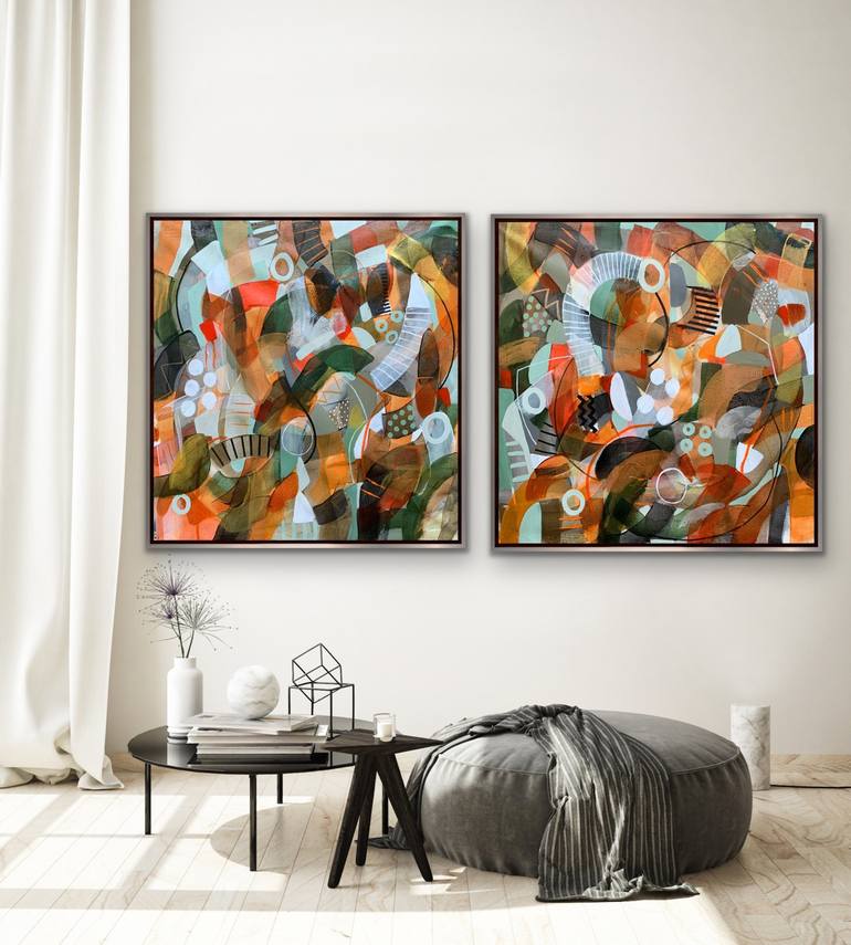 Original Abstract Painting by Rashna Hackett