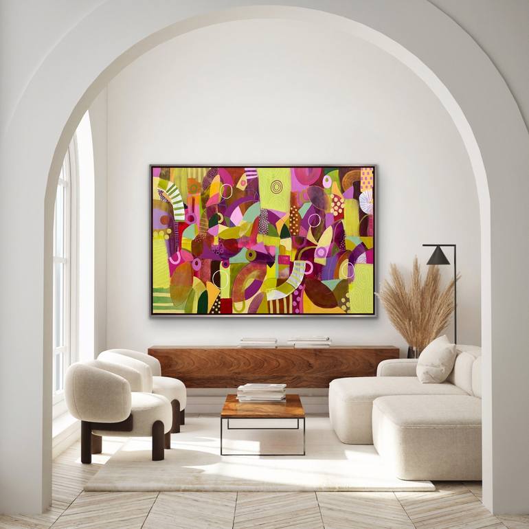 Original Abstract Painting by Rashna Hackett