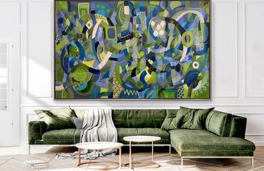 Original Abstract Paintings by Rashna Hackett