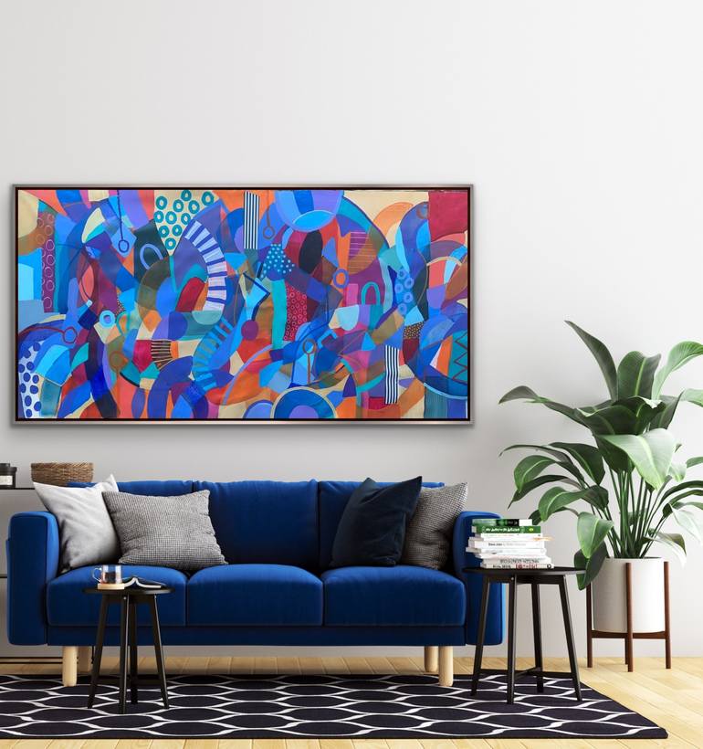 Original Abstract Painting by Rashna Hackett