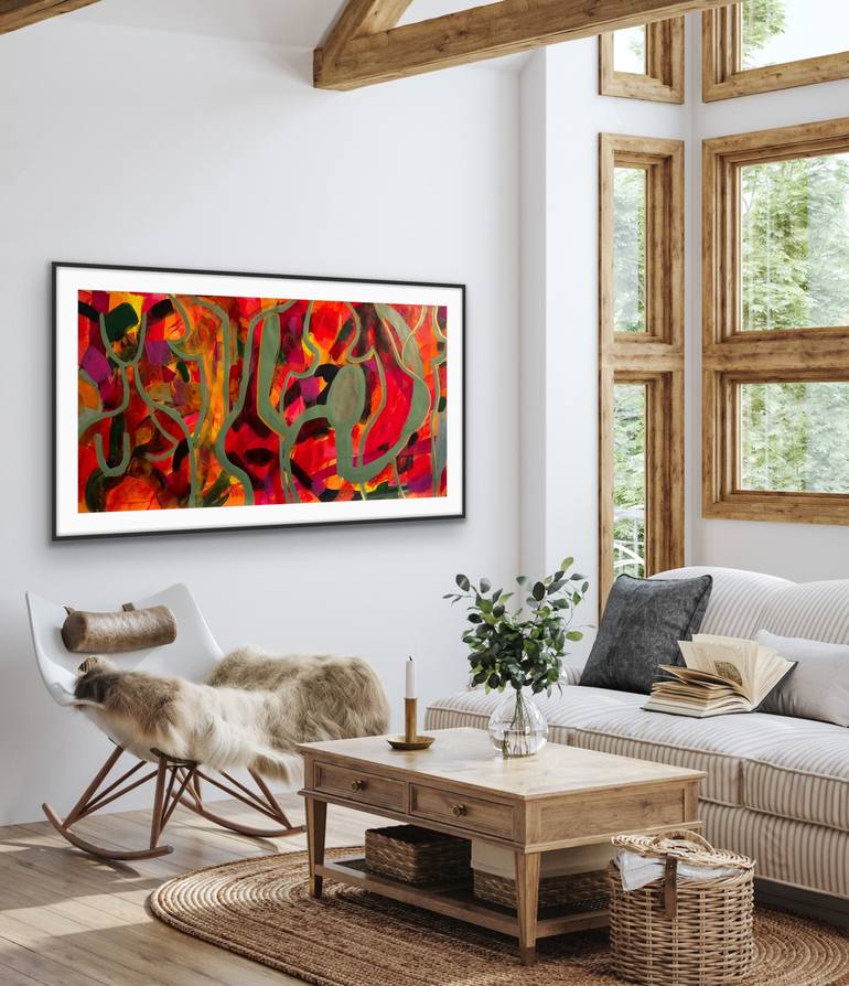 Original Abstract Painting by Rashna Hackett