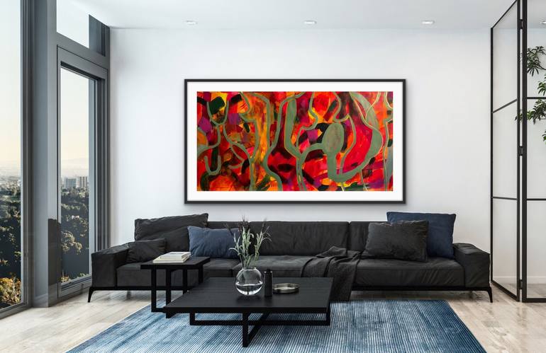 Original Abstract Painting by Rashna Hackett