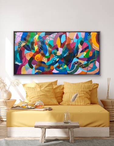 Original Abstract Paintings by Rashna Hackett