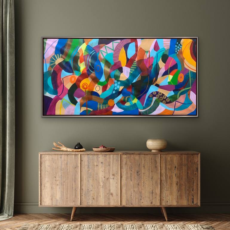 Original Abstract Painting by Rashna Hackett