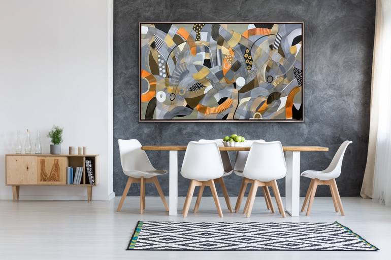 Original Abstract Painting by Rashna Hackett