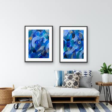 Original Abstract Paintings by Rashna Hackett