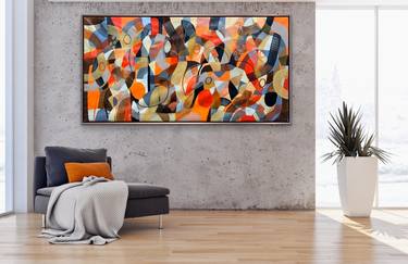 Original Abstract Paintings by Rashna Hackett