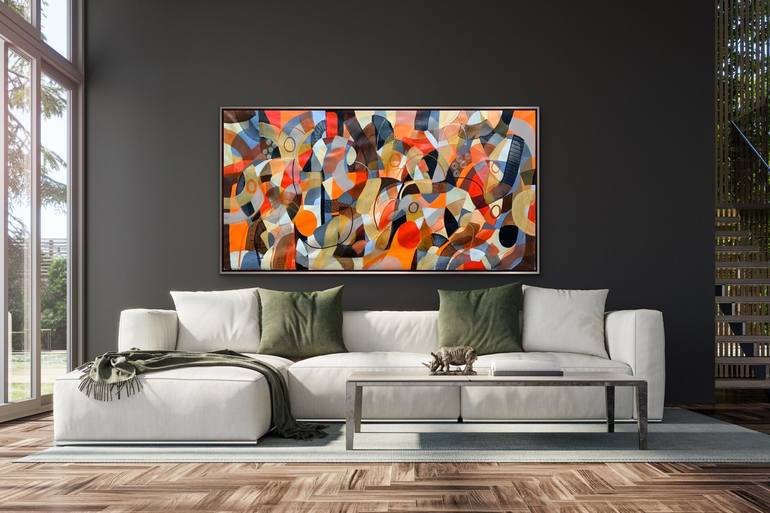 Original Abstract Painting by Rashna Hackett